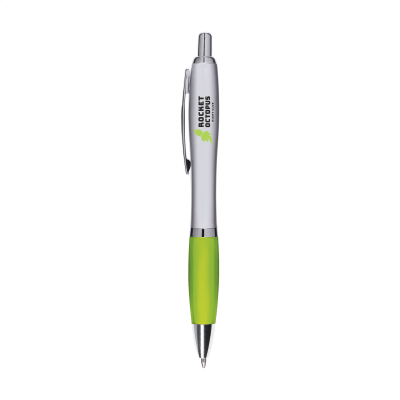 Picture of ATHOS SILVER PEN in Lime.