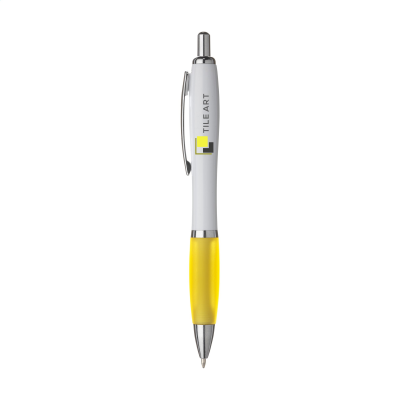 Picture of ATHOS WHITE PEN in Yellow.