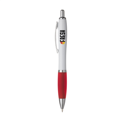 Picture of ATHOS WHITE PEN in Red.