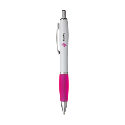 Picture of ATHOS WHITE PEN in Pink.