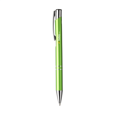 Picture of EBONY RECYCLED ALUMINIUM METAL PEN in Pale Green