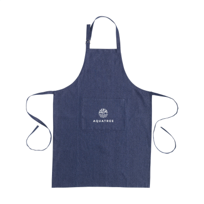 Picture of APRON GRS RECYCLED DENIM (220 G & M²) in Denim Blue