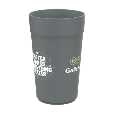 Picture of CIRCULCUP IML 400 ML in Stone Dark.