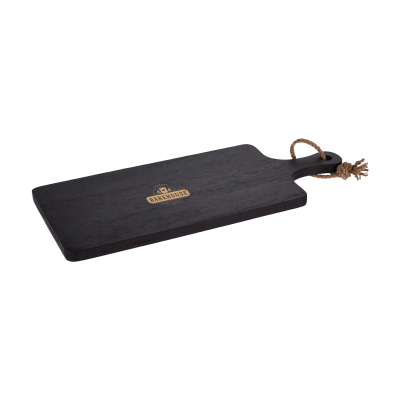 Picture of BLACK BOARD RUBBERWOOD CUTTING BOARD in Black