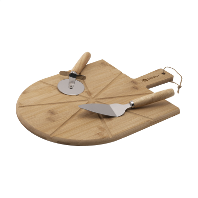 Picture of PIZZA SET SICILIANA 3-PCS in Bamboo.