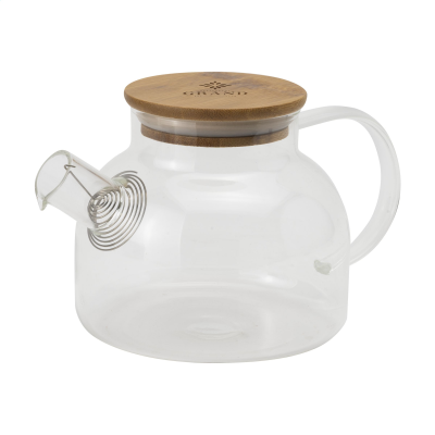 Picture of TEATIME GLASS TEA POT in Clear Transparent.