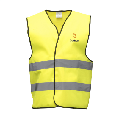 Picture of SAFETY REFLEX VEST in Neon Fluorescent Fluorescent Yellow