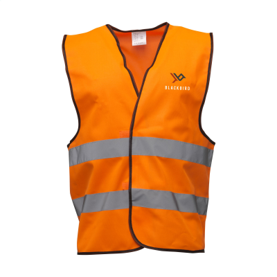 Picture of SAFETY REFLEX VEST in Neon Fluorescent Fluorescent Orange