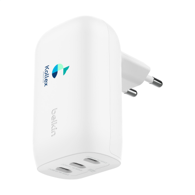 Picture of BELKIN BOOSTCHARGE 3-PORT WALL CHARGER in White