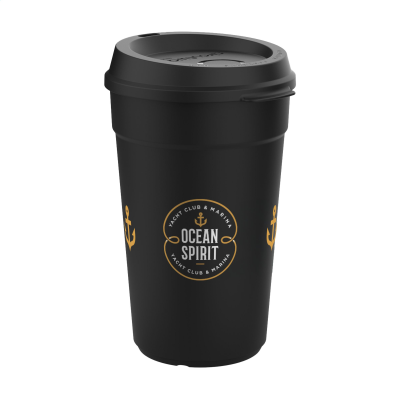 Picture of CIRCULCUP LID IML 400 ML in Black.