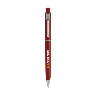 Picture of STILOLINEA RAJA SILVER CHROME PEN in Red