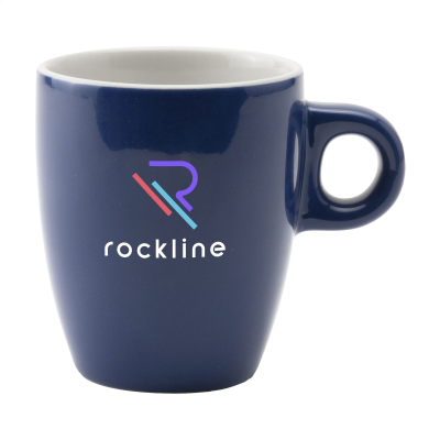 Picture of COFFEECUP 200 ML MUG in Blue_&_White