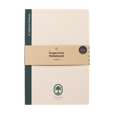 Picture of SUGARCANE PAPER NOTE BOOK A5 in Green