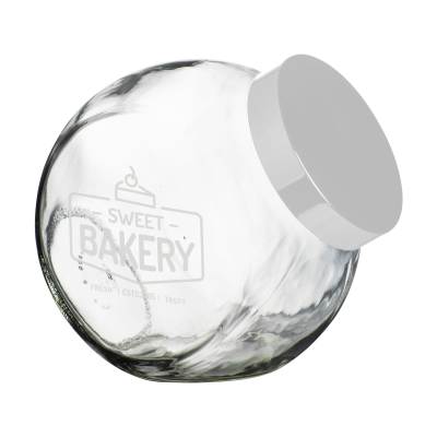 Picture of CANDYSTORE 2 L CANDY JAR in Clear Transparent.