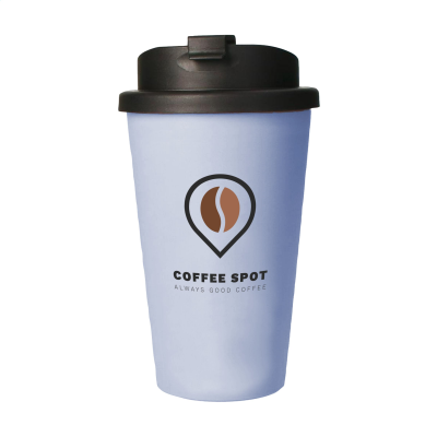 Picture of ECO COFFEE MUG PREMIUM DELUXE in Light Blue.