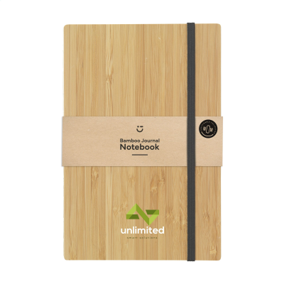 Picture of BAMBOO JOURNAL PAPER NOTE BOOK A5 in Naturel.