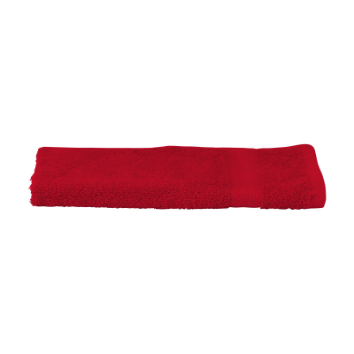 Picture of SOLAINE PROMO GUEST TOWEL 40 x 30CM 360G in Red