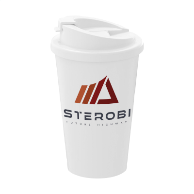 Picture of COFFEE MUG PREMIUM DELUXE 350 ML COFFEE CUP in White.