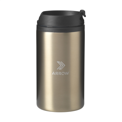 Picture of THERMO CAN RCS RECYCLED STEEL 300 ML THERMO CUP in Beige.