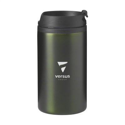 Picture of THERMO CAN RCS RECYCLED STEEL 300 ML THERMO CUP in Dark Green.