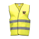 Hackman Promotional Solutions. Safetyfirst Safety Vest In Fluorescent 