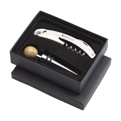 Picture of VINDEUX WINE GIFT SET in Silver