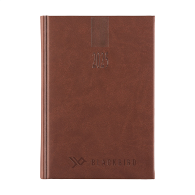 Picture of EUROTOP SABANA DIARY A5 6-LANGUAGES in Brown