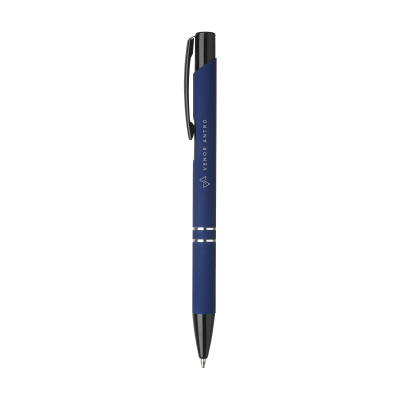 Picture of EBONY RUBBER PEN in Dark Blue.