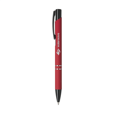 Picture of EBONY RUBBER PEN in Red