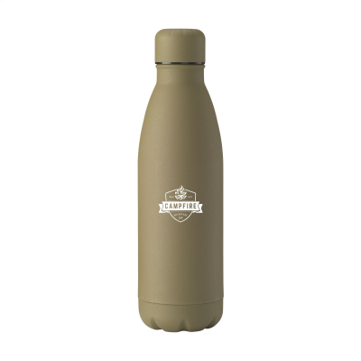 Picture of TOPFLASK PREMIUM RCS RECYCLED STEEL DRINK BOTTLE in Brown