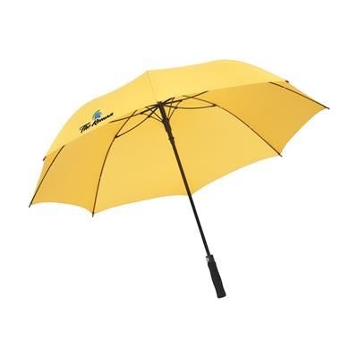 large yellow umbrella