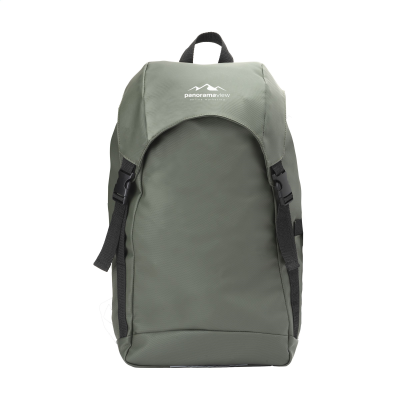 Picture of PROACTIVE GRS RECYCLED BACKPACK RUCKSACK in Olive.