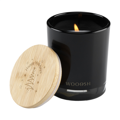 Picture of WOOOSH SCENTED CANDLE SWEETS VANILLA X-MAS in Black