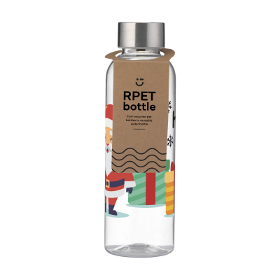 Picture of SENGA GRS RPET BOTTLE 500 ML X-MAS in Clear Transparent