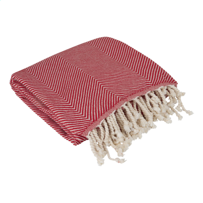 Picture of OXIOUS HAMMAM TOWELS - ALL SEASONS - PURE in Red.