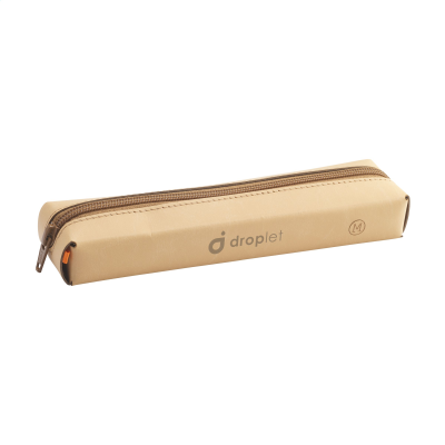 Picture of BONDED LEATHER PENCIL CASE in Beige