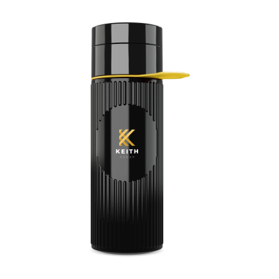 Picture of JOIN THE PIPE ATLANTIS RING BOTTLE BLACK 500 ML in Black_&_Yellow.