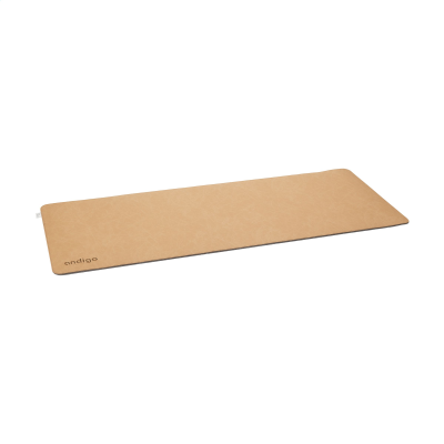 Picture of BONDED LEATHER DESKPAD in Brown.