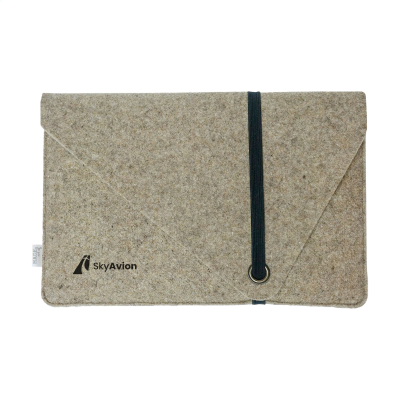 Picture of RECYCLED FELT LAPTOP SLEEVE 14 INCH in Taupé