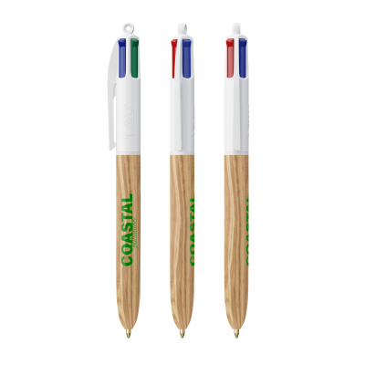 Picture of BIC® 4 COLOURS WOOD STYLE