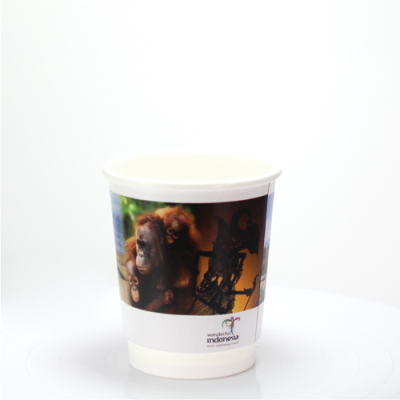 Picture of DOUBLE WALLED PAPER CUP - FULL COLOUR (8OZ & 230ML)