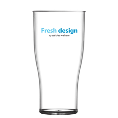 Picture of REUSABLE PLASTIC BEER GLASS (625ML & 22OZ).