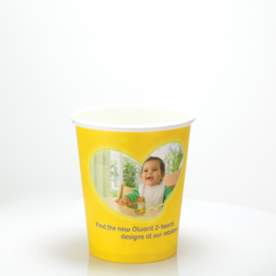 Picture of SINGLE WALLED PAPER CUP - FULL COLOUR (8OZ & 230ML)