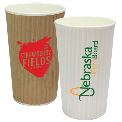 Picture of RIPPLED SIMPLICITY PAPER CUP (16OZ & 455ML).