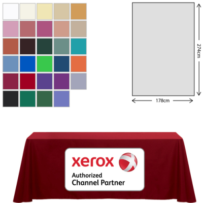 Picture of PREMIUM FABRIC TABLE CLOTH - 178X275CM (6FT TABLE - MID DROP) (BEST SELLER)