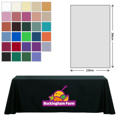 Picture of PREMIUM FABRIC TABLE CLOTH - 229X366CM (8FT TABLE - FULL DROP)