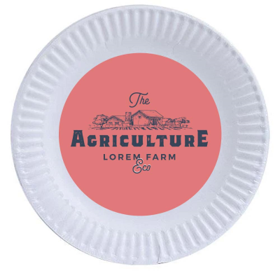 Picture of DISPOSABLE PAPER PLATE (23CM)