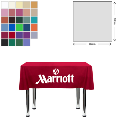 Picture of PREMIUM FABRIC TABLE CLOTH - SQUARE - 89X89CM (2FT HIGH TABLE - SHORT DROP)