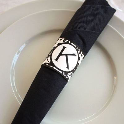 Picture of CARD NAPKIN RINGS