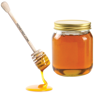 Picture of WOOD HONEY DIPPER